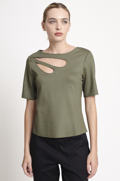 blusa malha dupla leve
