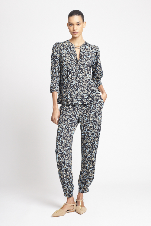 blusa jersey estampa fogo
