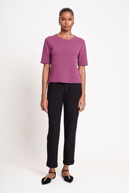 blusa bouclê