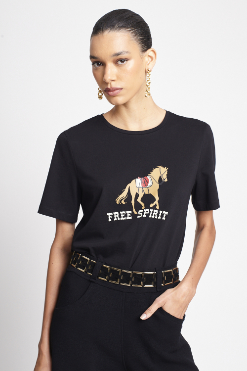 blusa algodão pima silk equestre