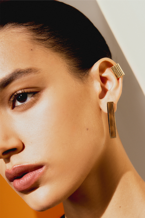 ear cuff geométrico