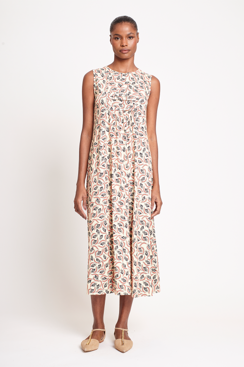 vestido jersey fogo