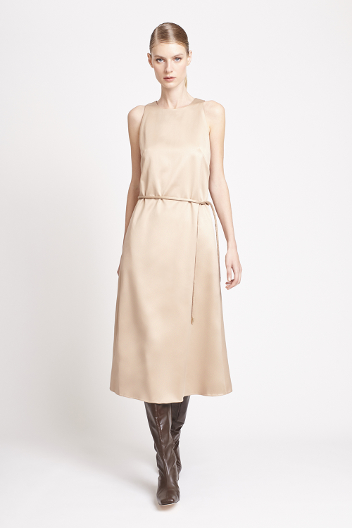 vestido cetim