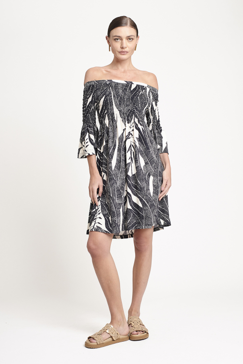 vestido jersey estampa suculentas lastex curto