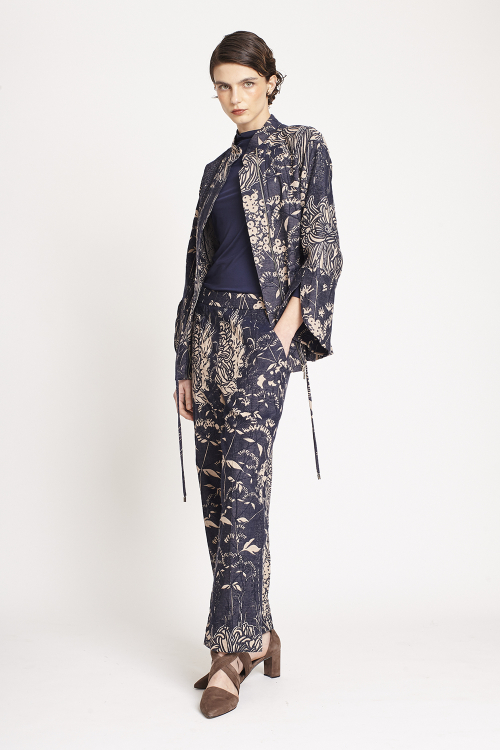 casaco jacquard biombo