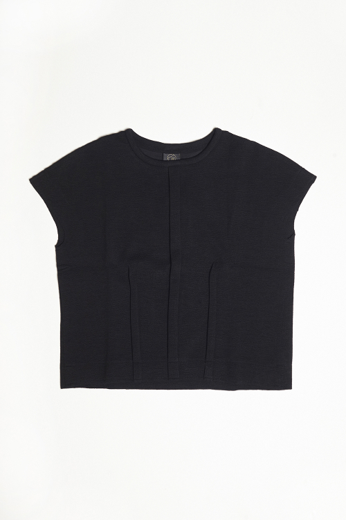 blusa bouclê com pregas