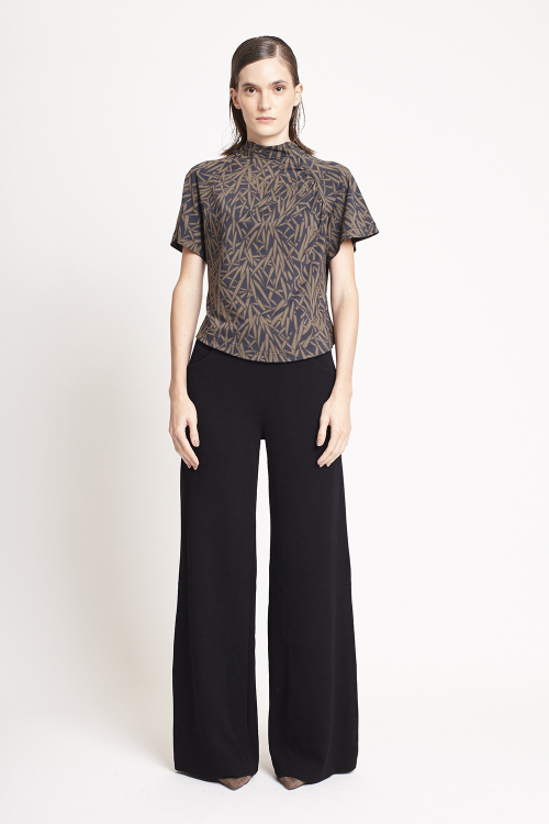 blusa jersey estampa bambuzal