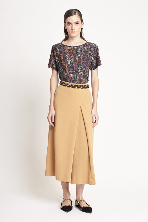 blusa jersey estampa bambu