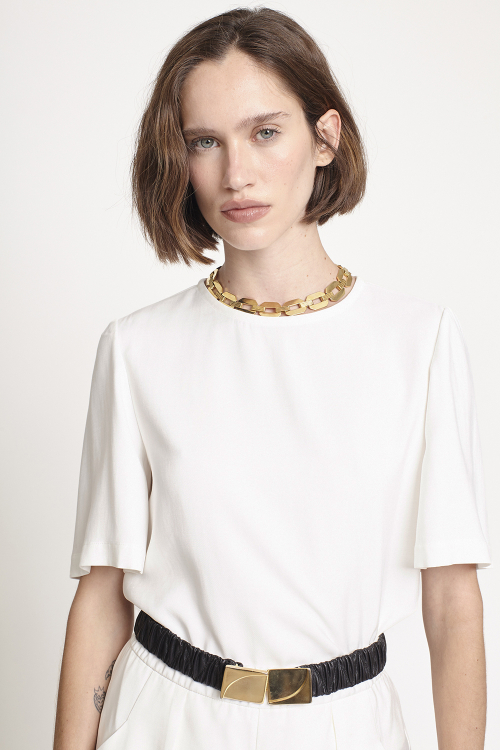 blusa viscose sarjada