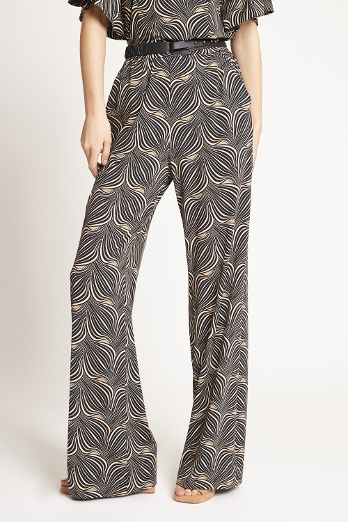 calça jersey estampa panton