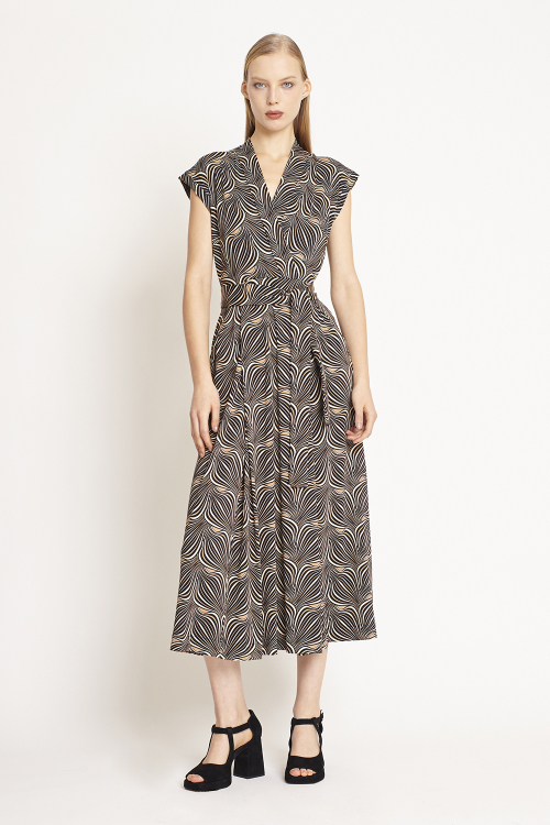 vestido jersey estampa panton cachecouer