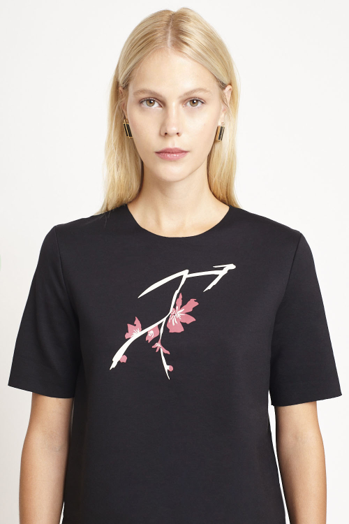 blusa duplo leve silk jardim secreto