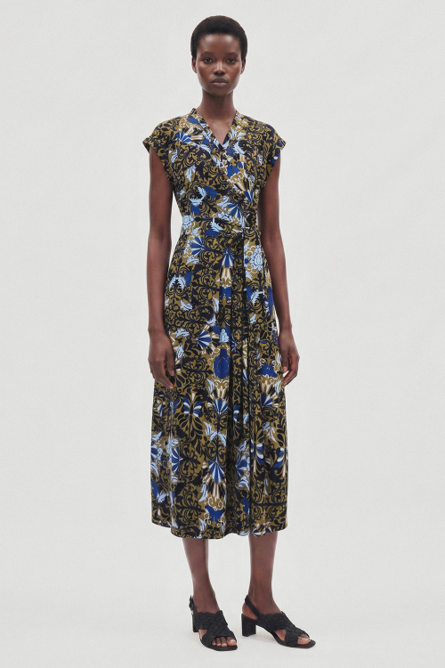 vestido jersey est ornamental cachecouer