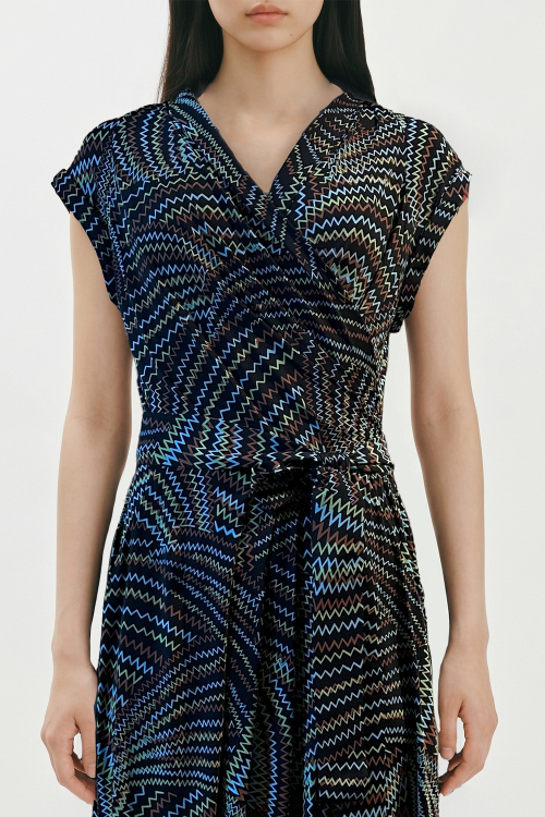 Vestido Jersey Est Zigue Cachecouer