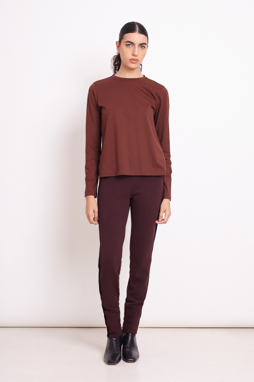 Blusa Algodão Pima Manga Longa Silk Fit