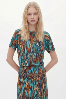 Blusa Jersey Estampa Revoada