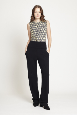 blusa jersey pingente