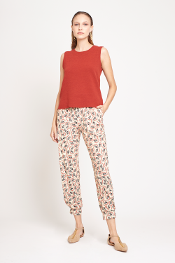 calça jersey estampa fogo