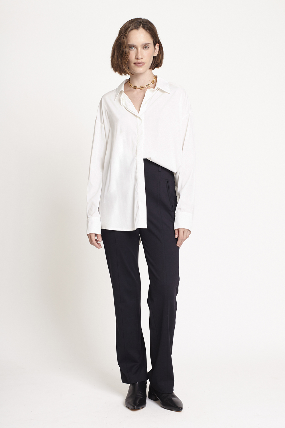 Camisa Tricoline Ampla 2